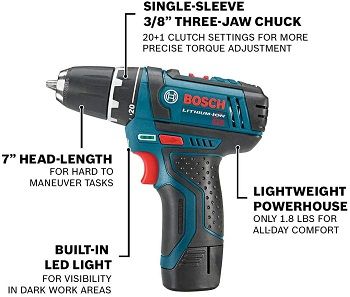 Bosch Power Tools Combo DrillDriver and Impact Driver review