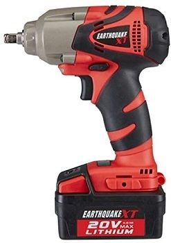 Earthquake XT 20V Impact Wrench review