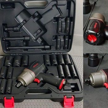 TZTOOL 1200 All-New Diesel 12 Air Impact Wrench Set review